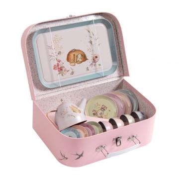 Jucarie set ceai in valiza, Moulin Roty