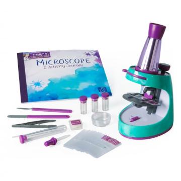 Jucarie microscop cu jurnal de activitati
