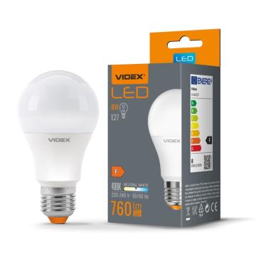 Bec LED Videx-E27-A60-8W-NW de la Casa Cu Bec Srl