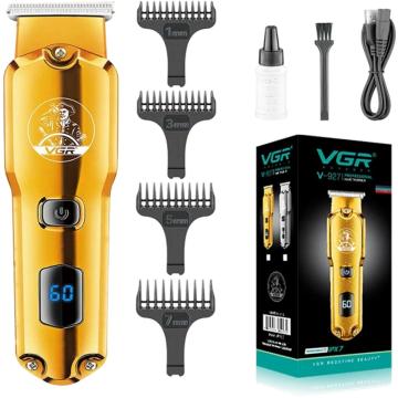 Masina profesionala de tuns VGR V-927 fara fir, cu ecran LCD
