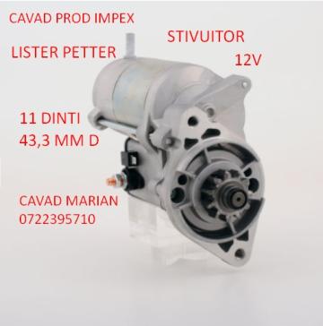 Electromotor pentru motorizari Lister Petter - stivuitoare