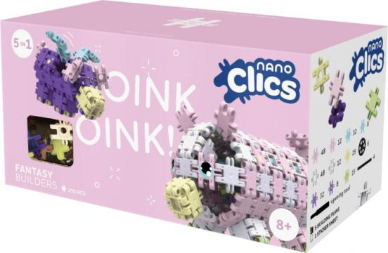 Jucarie Nano Clics pentru constructii fantastice 250 piese