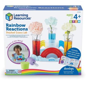 Jucarie primul meu set de experimente - curcubeul reactiilor