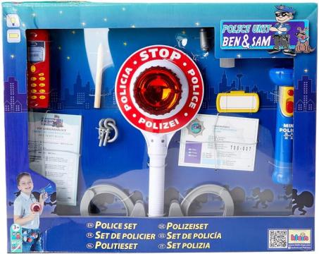 Jucarie set 10 piese - Micul politist
