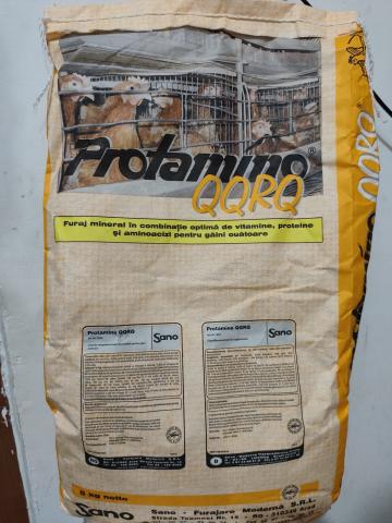 Furaj cooncentrat gaini Sano Protamino QQRQ x 5kg