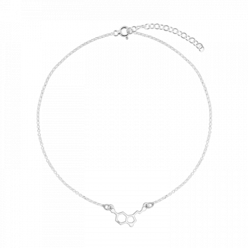 Bratara de picior din argint, serotonina, 22-27 cm de la Atelier Lolit Srl