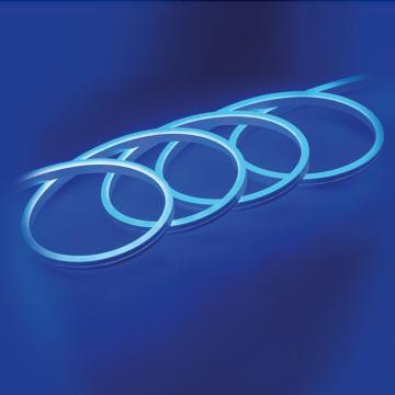 Banda neonflex din silicon cu 120-leduri, IP65, 5m, albastra de la Marco & Dora Impex Srl