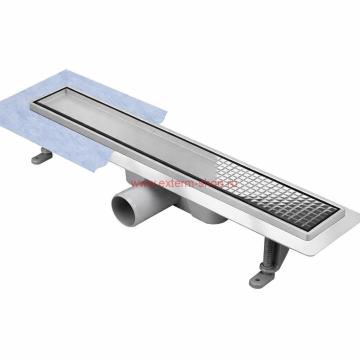 Rigola dus Techman Duo inox faiantabila (corp inox)