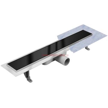 Rigola dus pardosela - Techman Black Glass 50 cm