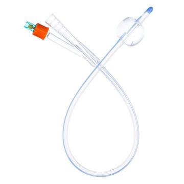 Sonda Foley din silicon cu 2 cai si balon - 6 FR de la Medaz Life Consum Srl