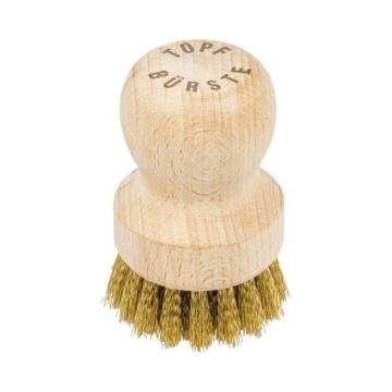 Perie curatat gratar 88mm, peri alama, maner lemn