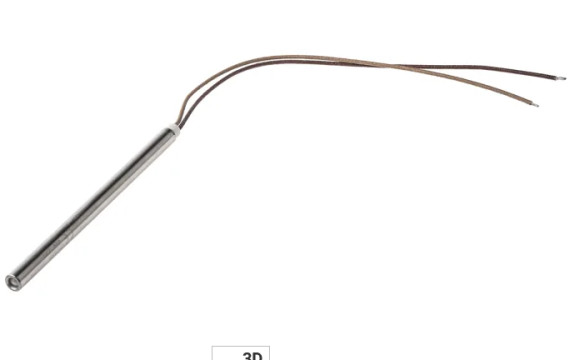 Rezistenta cartus O8A 120 mm, 450W, 230V, cablu teflon