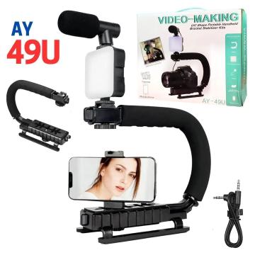 Suport profesional mobil pentru camera si telefon AY-49U