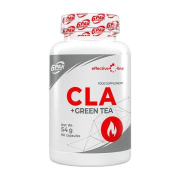 Supliment CLA + Green Tea (Ceai verde) - 90 capsule, 6 PAK