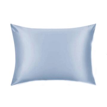 Fata de perna matase naturala Mulberry, Baby Blue, 50X70 cm de la Luxury Anis Srl