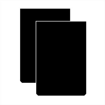 Set 2 buc. aparatori noroi din cauciuc van (34 x 23cm) de la Auto Care Store Srl