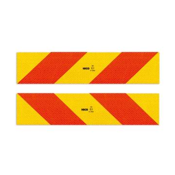 Set 2 placute reflectorizante 565x132mm aluminiu RR.70.0 de la Auto Care Store Srl