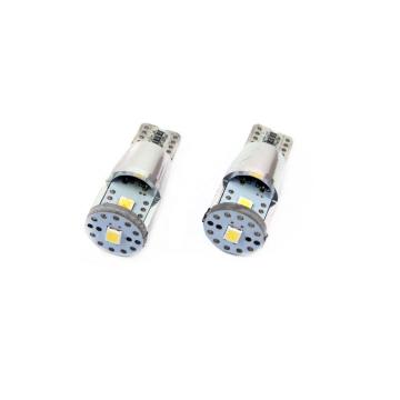 Set becuri auto cu Led Canbus compatibil T10E W5W 3 SMD Alu de la Auto Care Store Srl