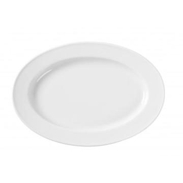 Platou oval 290x200 mm , portelan, Delta
