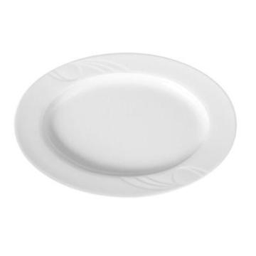 Platou oval 290x200 mm , portelan, Karizma