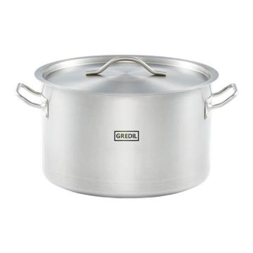 Cratita profesionala inox cu capac 16.1 litri Eco de la Fimax Trading Srl