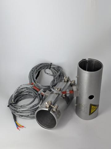 Rezistente electrice banda mica O75x200 230V 1300W cu cablu de la Caldor Heat &Engineering Srl