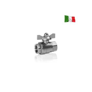Robinet cu bila din inox 1/2 inch cu maner fluture, AISI 316