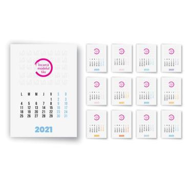 Calendar personalizat A3 cu suport prindere perete de la La Print