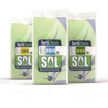 Ingrasamant Fertichem SOL 30-10-10+TE sac 25 kg