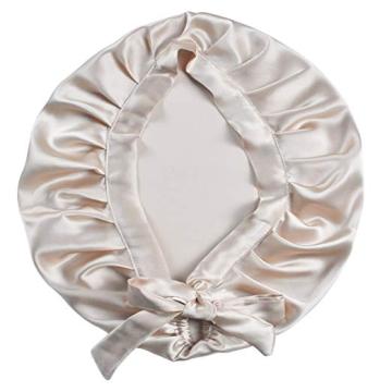 Boneta Luxury din matase naturala, Champagne de la Luxury Anis Srl