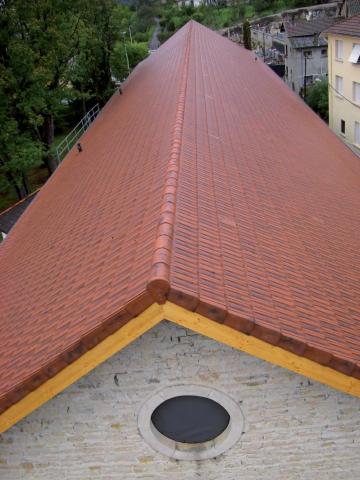 Tigla ceramica Rhona 11 Rouge Nuance