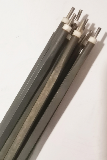 Rezistente electrice patrate 6x6mm pentru matrite 1400mm 250