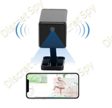Camera mini portabila cu WiFi IP055A