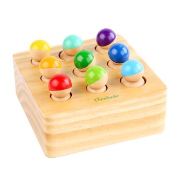Jucarie Montessori din lemn pentru dezvoltarea abilitatilor de la Leziter Kft.