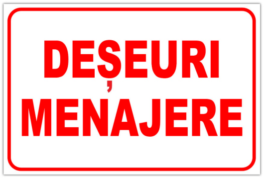 Indicator de informare deseuri menajere