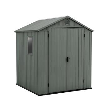 Casuta de gradina din plastic Darwin 6x6, verde