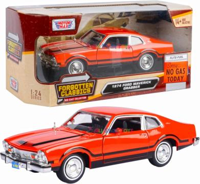 Macheta auto Ford Maverick Grabber 1974 , portocaliu de la Hobbyplanet Romania
