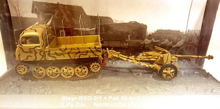 Macheta camion Senilat Steyr RSO 0 1 + Tun antitanc, 1:72 de la Hobbyplanet Romania