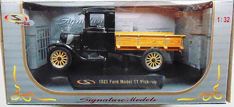 Macheta Ford T pick-up negru, 1:32, Signature