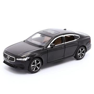 Macheta auto cu directie activa, suspensie Volvo S90 negru de la Hobbyplanet Romania