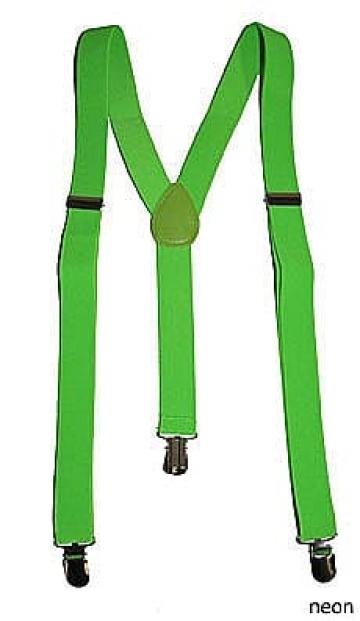 Bretele petrecere fluorescente verzi - 60829 de la Hobbyplanet Romania