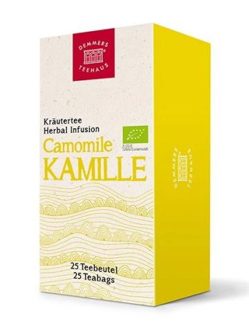 Ceai plic musetel Demmers Teehaus Bio Quick-T Camomil 25 buc de la Vending Master Srl