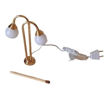 Miniatura casute papusi Lampa de podea functionala