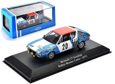 Macheta Renault 17 Gordini 20 Monte Carlo 1975