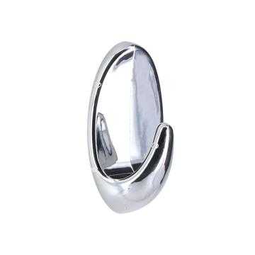 Carlig x1 pvc oval - crom