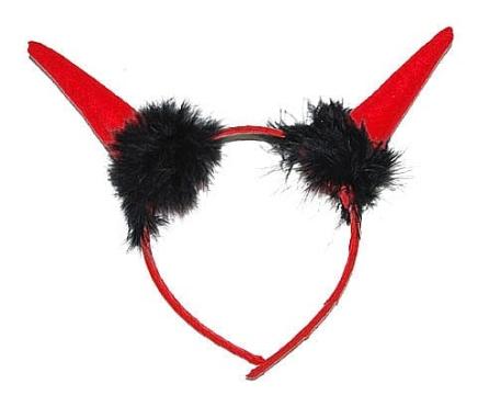 Diadema Halloween cu coarne de la Hobbyplanet Romania