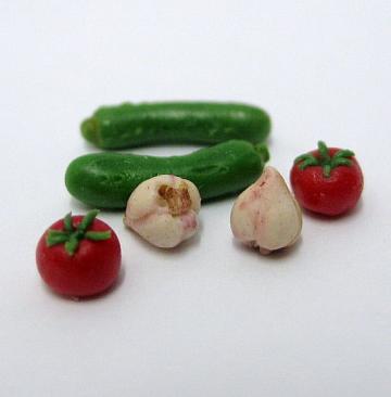 Miniaturi colectionari Legume set 6 buc.