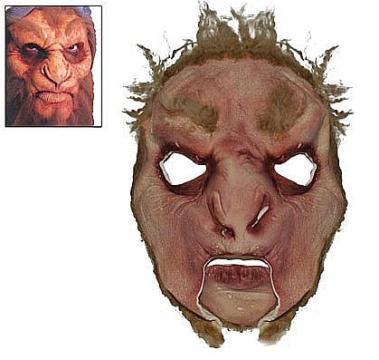 Masca Halloween Deluxe de varcolac - super realistica