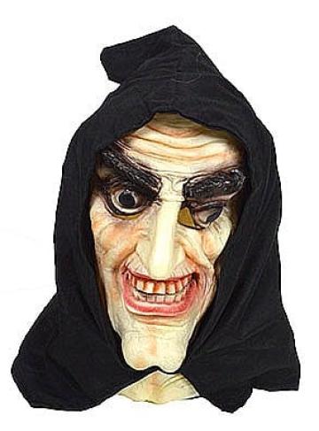 Masca Halloween Deluxe - Vrajitoare cu gluga