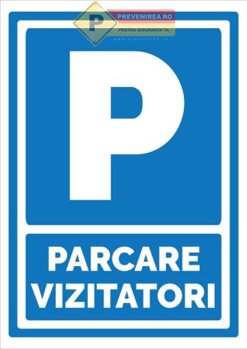 Semn pentru parcare vizitatori